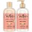 SheaMoisture Coconut & Hibiscus Curl & Shine Shampoo & Conditioner for Bouncy Curls, Frizz Control, 13 Oz Ea