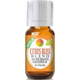 Healing Solutions Citrus Bliss Blend 100% Pure Therapeutic Grade Essential Oil - 10ml