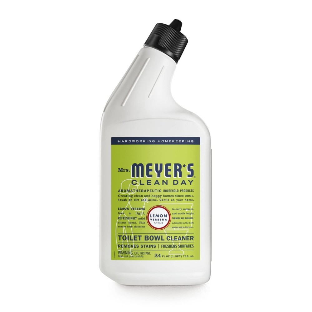 MRS. MEYER\'S CLEAN DAY Liquid Toilet Bowl Cleaner, Stain Removing, Lemon Verbena, 24 oz