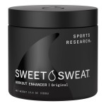 Sports Research Sweet Sweat \'Workout Enhancer\' Gel (Original Scent) - Maximize Your Exercise & Sweat Faster - 13.5oz Jar