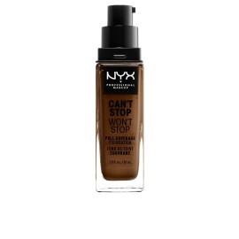 NYX PROFESSIONAL MAKEUP Can\'t Stop Won\'t Stop Foundation, 24h Full Coverage Matte Finish - Walnut