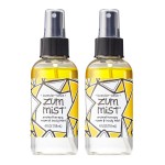 Indigo Wild Zum Mist Room & Body Spray - Aromatherapy Essential Oil Spray - Natural Body Mist & Room Spray - Lavender-Lemon Scent - 4 fl oz (2 Pack)