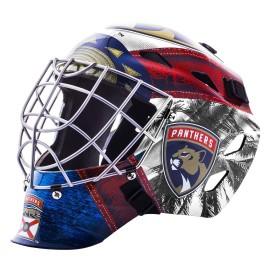Franklin Sports GFM 1500 NHL Florida Panthers Goalie Face Mask