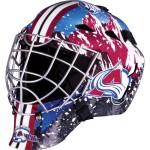 Franklin Sports GFM 1500 NHL Colorado Avalanche Goalie Face Mask