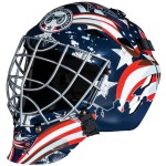 Franklin Sports GFM 1500 NHL Columbus Blue Jackets Goalie Face Mask