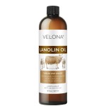 velona Lanolin Oil USP Grade 8 fl oz | 100% Pure and Natural Carrier Oil | Refined, Cold pressed | Skin, Hair, Body & Face Moisturizing | Use Today - Enjoy Results