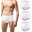 Carer Mens Incontinence Underwear Washable 3 Pack Cotton Reusable Incontinence Boxers Briefs for Men Built in Cotton Pad for Bladder Leakage 150ML, X-Large