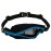 SPIbelt Kids Pocket Belt, Expandable Pocket, Adjustable Waist, No Bounce, No Logo Band, Black with Turquoise Zipper