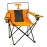 Logo Brands NCAA Tennessee Volunteers Elite Portable Chair - Premium Outdoor Chair with Cup Holder, Powder-Coated Steel Frame, Lightweight and Portable for Tailgating,and Sporting Events