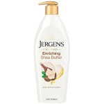 Jergens Shea Butter Hand and Body Lotion, Deep Conditioning Moisturizer, 3X More Radiant Skin, with Pure Shea Butter, Dermatologist Tested, 16.8 Oz