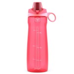 Pogo BPA-Free Tritan Plastic Water Bottle with Chug Lid, 32 Oz, Pink.