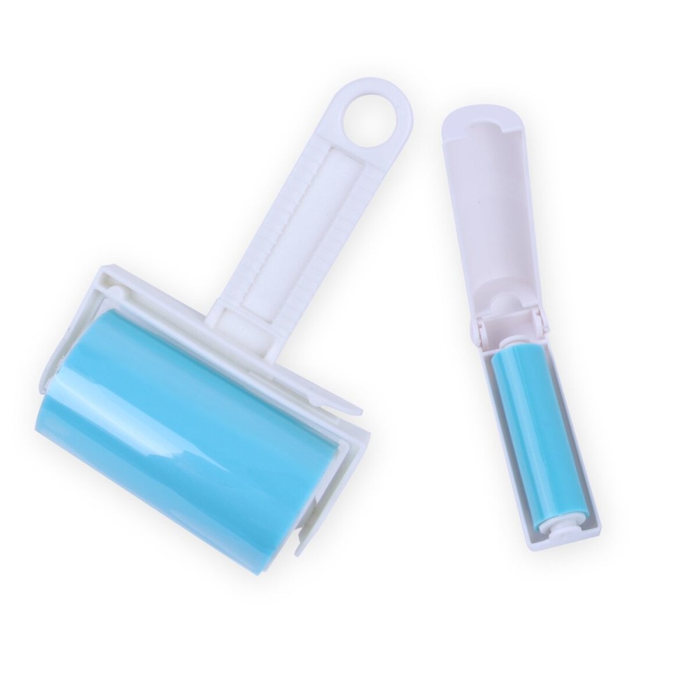 iLifeTech Reusable Sticky Picker Set Cleaner Lint Roller Pet Hair Remover Brush, Blue