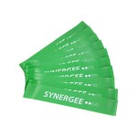Synergee 10 Pack Mini Band Resistance Loop Exercise Bands Green Medium Resistance