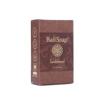 Bali Soap - Sandalwood Natural Soap Bar for Men & Women - Vegan, Handmade, Exfoliating Soap - 6 Pack, 3.5 Oz each