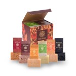 Bali Soap Tropical Paradise Collection - 6-Pack Premium Handmade Soap Gift Set, Exotic Fruit & Floral Scents, Vegan Spa Experience for Women & Men