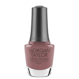 Morgan Taylor Nail Lacquer (Coming Up Roses) Brown Professional Lacquer, Vibrant, Chip-Resistant, Fast-Drying, Long-Lasting, High-Shine, Perfect for Manicures & Pedicure, 0.5 ounce.