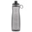 Pogo BPA-Free Tritan Plastic Water Bottle with Chug Lid, 40 Oz, Grey