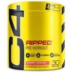 Cellucor C4 Ripped Pre Workout Powder for Energy, Beta Alanine, Sugar Free Energy Supplement Preworkout for Men & Women - 150mg Caffeine + Creatine-Free - Cherry Lemonade - 30 Servings