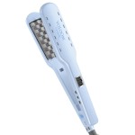 VOLOOM Classic 1-1/2 Inch Professional Volumizing Ceramic Flat Iron - Hair Volumizer & Styling Tool with Adjustable Temp & Auto Shut-Off for Lasting Volume for Thicker Hair - Heat Resistant Case