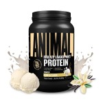 Animal Whey Isolate Protein Powder - Loaded for Pre & Post Workout Muscle Builder and Recovery with Digestive Enzymes for Men & Women - 25g Protein, Great Taste, Low Sugar - Vanilla 2 lbs