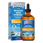 Sovereign Silver Immune Support - Colloidal Silver, Bio-Active Silver Hydrosol, 10 ppm, Liquid Dropper, 8 Fl Oz, (236 mL)