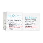 m-61 PowerGlow Peel | Exfoliating Facial Peel With Glycolic, Salicylic Acid. 1 Minute, 1 Step - 10 Treatments