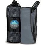 Youphoria Microfiber Travel Towel Fast Drying Lightweight - Quick Dry Towel for Camping, Beach, Backpacking, Hiking, & Sport