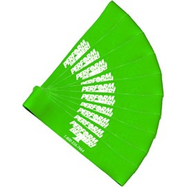 Perform Better XL Mini Band Exercise Bands 10 PCS - Green - Medium Resistance, h Set of 10-12x2 (5471-pack)