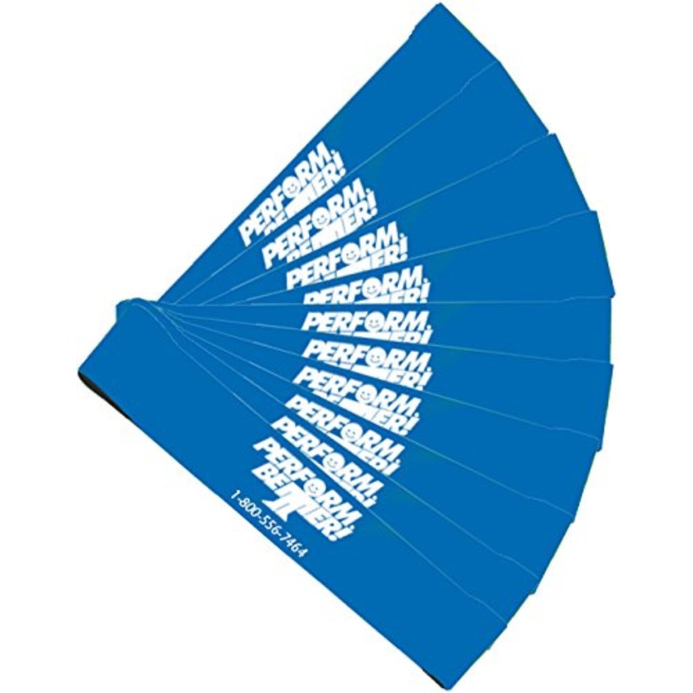 Perform Better XL Mini Band Exercise Bands 10 PCS - Blue - Heavy Resistance, i Set of 10-12x2 (5472-pack)