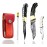 Best.Buy.Damascus1 Pocket knife 6.5 Red Wood Folding Knife Damascus Pocket knife 3Pcs Knife Set, Pocket knife For Men Knife Sharpeners Pocket Knives Premium Quality Hunting gear gifts for men