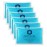 ICEWRAPS Hot & Cold Ice Packs, 3 x 5 in Soft Reusable Gel Packs for Injuries, Headaches, Joints, and Fever Relief, Puncture-Proof Material, 6 Pack, FSA-HSA Eligible
