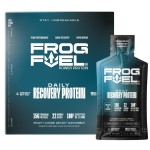 Frog Fuel Power Regular Protein Shot, 15g Protein Nano-Hydrolyzed Grass Fed Collagen, Post Workout, Gluten Free, Fat & Sugar Free, 22 Amino Acids, 0 Carbs, Berry, 1 oz Packets, 24 Pack