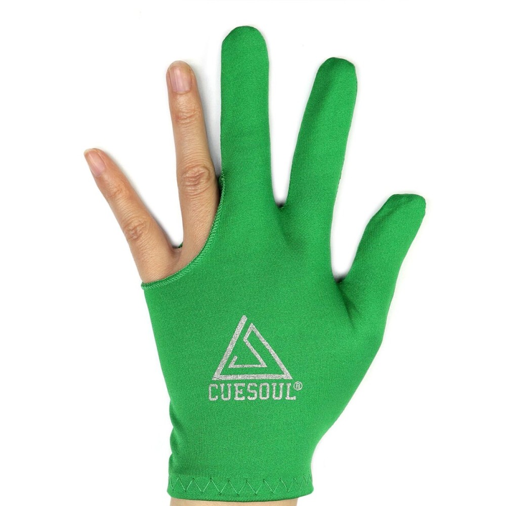 CUESOUL 10pcs/Set 3 Finger Billiards Gloves Pool Cue Gloves