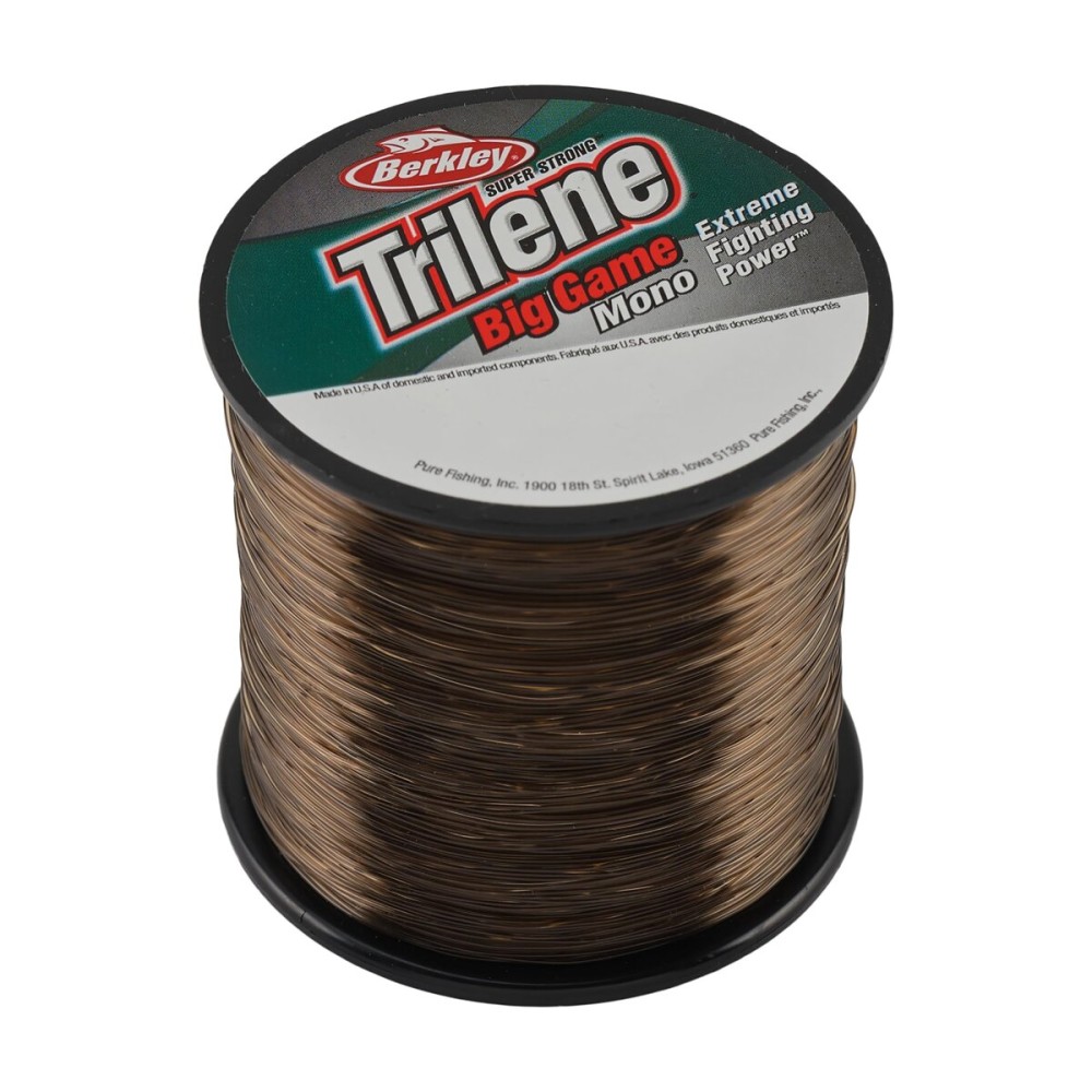 Berkley Trilene Big Game, Coastal Brown, 40lb | 18.1kg, 370yd | 338m Monofilament Fishing Line, Suitable for Saltwater and Freshwater Environments