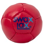 SWAX LAX Lacrosse Training Ball - Indoor Outdoor Practice Less Bounce & Rebounds (1 Red)