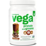 Vega Protein and Greens Protein Powder, Chocolate - 20g Plant Based Protein Plus Veggies, Vegan, Non GMO, Pea Protein for Women and Men, 1.2 lbs (Packaging May Vary) (Pack of 1)