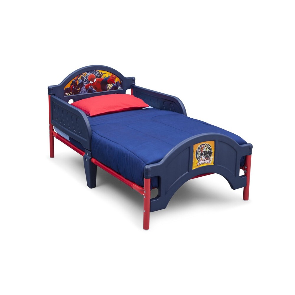 Delta Children Plastic Toddler Bed, Marvel Spider Man