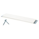 Franklin Sports MLB Deluxe Spike-Down Pitcher\'s Rubber, 18