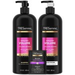 TRESemm Shampoo and Conditioner Set, Amplified Volume + Collagen Infusion, 24H Full Body & Lift with Heat Protection + Keratin Repair Mask (3 Piece Set)