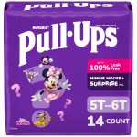 Pull-Ups Girls\' Potty Training Pants, Size 5T-6T Training Underwear (46+ lbs), 14 Count