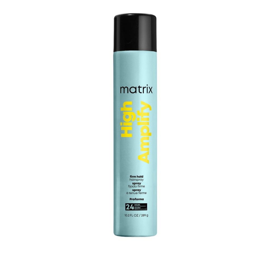 Matrix High Amplify ProForma Firm Hold Hairspray - Adds Intense Volume & Shine, For Fine Hair, Silicone-Free and Vegan, 24 Hour Humidity Resistance, Fast Drying, For All Hair Types