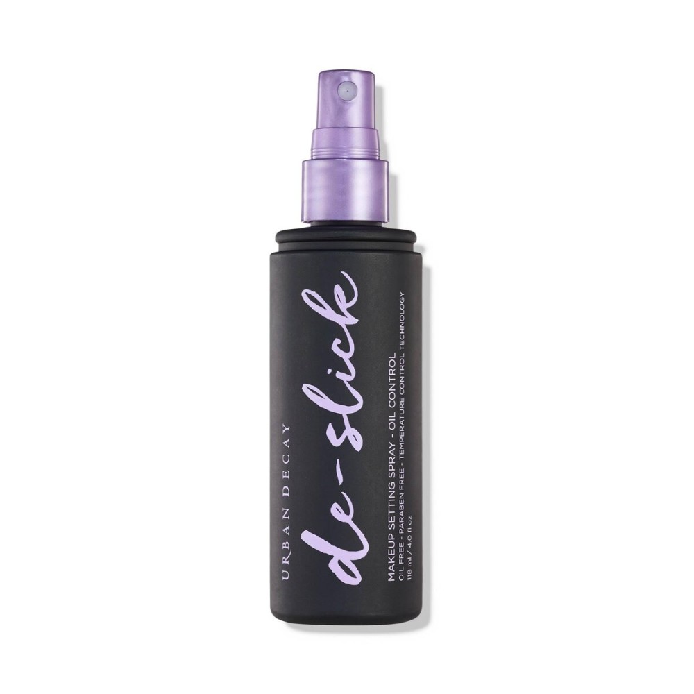 Urban Decay De-Slick Mattifying Makeup Setting Spray for Face (Full Size), Waterproof, Smudge-proof, Oil & Shine Control, for Oily Combination Skin, Oil-free, Vegan, Cruelty-free - 4 fl oz