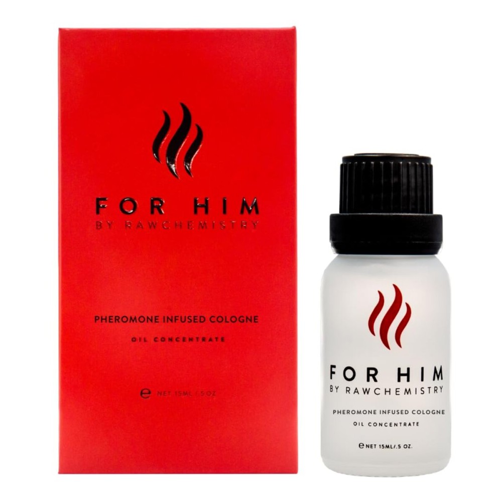 RawChemistry for Him - A Pheromone Infused Cologne Oil - Bold, Extra Strength Formula 15 ml.