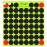 Splatterburst Targets 10 Pack - (620) 1 Self Adhesive Cover Up Patches - Made in The USA