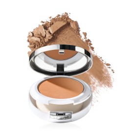Clinique Beyond Perfecting Powder Lightweight Full Coverage Foundation + Concealer For Dry Combination to Oily Skin Types, Beige, 0.51 Ounce