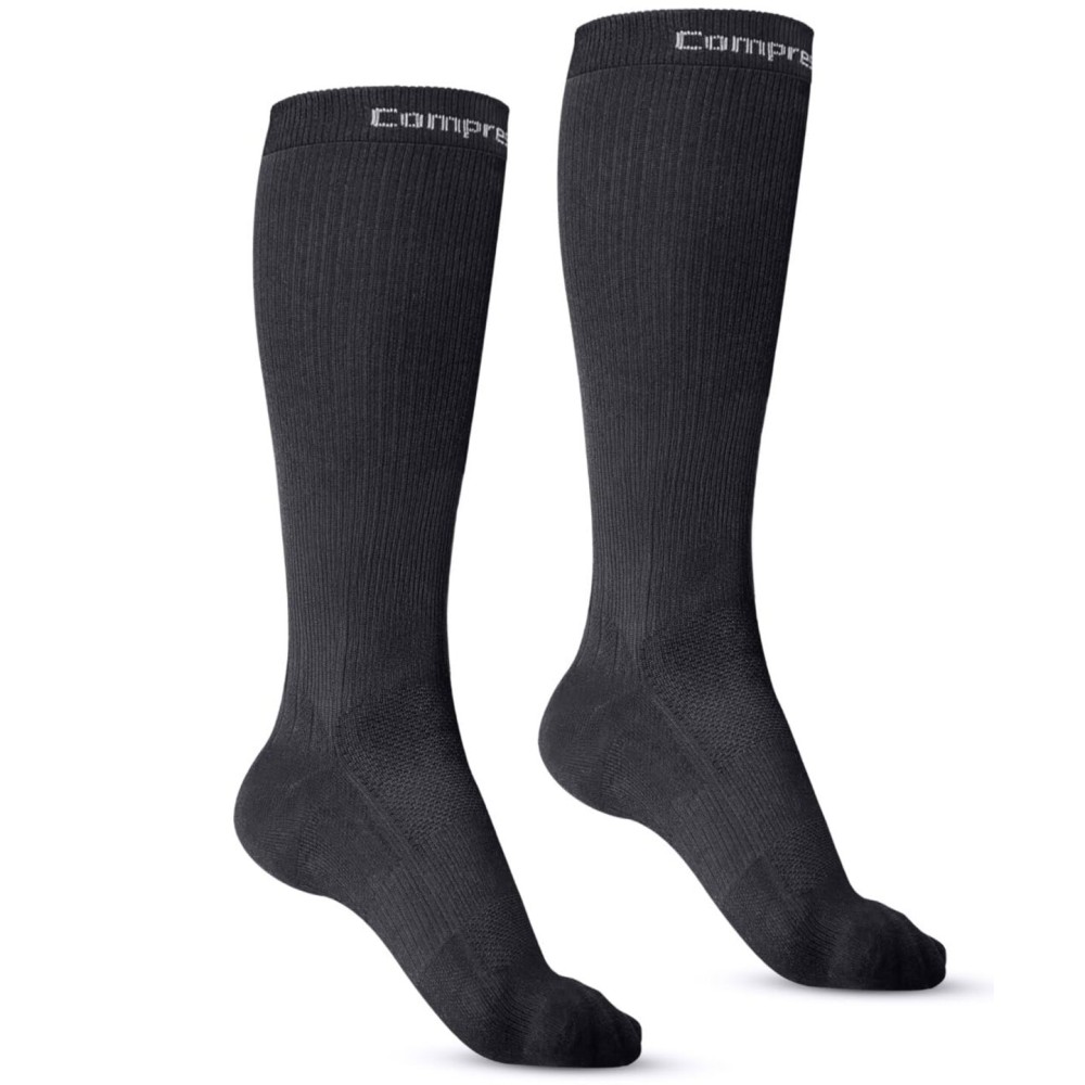 CompressionZ 30-40 mmHg Knee High Compression Socks Men & Women | Support Stockings for Travel, Nurses and Athletes