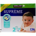 Kirkland Signature Diapers Size 2; Quantity: 174