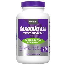 Nutramax Laboratories Cosamin ASU Joint Health Supplement with Glucosamine, Chondroitin & ASU for Adult Men & Women, Joint Supplement, 230 Capsules