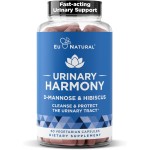 Urinary Harmony D-Mannose Supplement - Urinary Tract Health for Women - Cleanses and Flushes the Urinary System - Potent Clinical Strength Formula with DMannose and Hibiscus - 60 Fast Acting Capsules