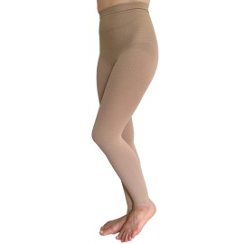 Bioflect Compression Leggings with Bioactive Raised Massaging Knit - for Support and Comfort - Sand 3XL